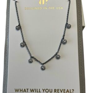 Bomb Party Lumina Necklace-Ballet of Brilliance NK12795- Hematite Plating NIB 😍